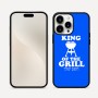 כיסוי בעיצוב אישי עם השם שלך לדגם - Apple iPhone 16 Pro Max בעיצוב מלך הגריל
