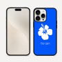 כיסוי בעיצוב אישי עם השם שלך לדגם - Apple iPhone 16 Pro Max בעיצוב פרח היביסקוס