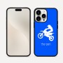 כיסוי בעיצוב אישי עם השם שלך לדגם - Apple iPhone 16 Pro Max בעיצוב מוטוקרוס