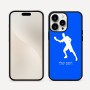 כיסוי בעיצוב אישי עם השם שלך לדגם - Apple iPhone 16 Pro Max בעיצוב שחקן פינג פונג