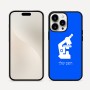 כיסוי בעיצוב אישי עם השם שלך לדגם - Apple iPhone 16 Pro Max בעיצוב מיקרוסקופ