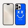 כיסוי בעיצוב אישי עם השם שלך לדגם - Apple iPhone 16 Pro Max בעיצוב סמיילי
