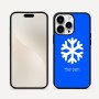 כיסוי בעיצוב אישי עם השם שלך לדגם - Apple iPhone 16 Pro Max בעיצוב שלג