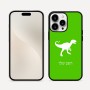 כיסוי בעיצוב אישי עם השם שלך לדגם - Apple iPhone 16 Pro Max בעיצוב דינוזאור
