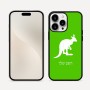 כיסוי בעיצוב אישי עם השם שלך לדגם - Apple iPhone 16 Pro Max בעיצוב קנגורו