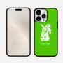 כיסוי בעיצוב אישי עם השם שלך לדגם - Apple iPhone 16 Pro Max בעיצוב ארנב מחזיק גזר