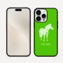 כיסוי בעיצוב אישי עם השם שלך לדגם - Apple iPhone 16 Pro Max בעיצוב זברה