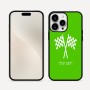 כיסוי בעיצוב אישי עם השם שלך לדגם - Apple iPhone 16 Pro Max בעיצוב דגל המירוץ