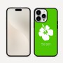 כיסוי בעיצוב אישי עם השם שלך לדגם - Apple iPhone 16 Pro Max בעיצוב פרח היביסקוס