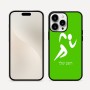 כיסוי בעיצוב אישי עם השם שלך לדגם - Apple iPhone 16 Pro Max בעיצוב רצים אולימפיים