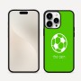 כיסוי בעיצוב אישי עם השם שלך לדגם - Apple iPhone 16 Pro Max בעיצוב כדורגל כדור כדורגל