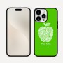 כיסוי בעיצוב אישי עם השם שלך לדגם - Apple iPhone 16 Pro Max בעיצוב הדפס תפוח