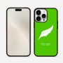 כיסוי בעיצוב אישי עם השם שלך לדגם - Apple iPhone 16 Pro Max בעיצוב נוצת נוצה