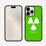 כיסוי בעיצוב אישי עם השם שלך לדגם - Apple iPhone 16 Pro Max בעיצוב פצצת אטום גרעינית