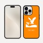 כיסוי בעיצוב אישי עם השם שלך לדגם - Apple iPhone 16 Pro Max בעיצוב נשר אמריקאי