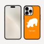 כיסוי בעיצוב אישי עם השם שלך לדגם - Apple iPhone 16 Pro Max בעיצוב קרנף