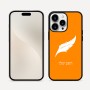 כיסוי בעיצוב אישי עם השם שלך לדגם - Apple iPhone 16 Pro Max בעיצוב נוצת נוצה