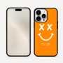 כיסוי בעיצוב אישי עם השם שלך לדגם - Apple iPhone 16 Pro Max בעיצוב סמיילי