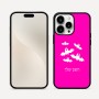 כיסוי בעיצוב אישי עם השם שלך לדגם - Apple iPhone 16 Pro Max בעיצוב עטלפים