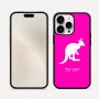כיסוי בעיצוב אישי עם השם שלך לדגם - Apple iPhone 16 Pro Max בעיצוב קנגורו