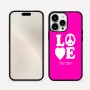 כיסוי בעיצוב אישי עם השם שלך לדגם - Apple iPhone 16 Pro Max בעיצוב אהבה