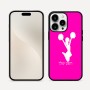 כיסוי בעיצוב אישי עם השם שלך לדגם - Apple iPhone 16 Pro Max בעיצוב מעודדת