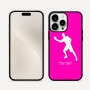 כיסוי בעיצוב אישי עם השם שלך לדגם - Apple iPhone 16 Pro Max בעיצוב שחקן פינג פונג