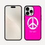 כיסוי בעיצוב אישי עם השם שלך לדגם - Apple iPhone 16 Pro Max בעיצוב סמל השלום