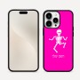 כיסוי בעיצוב אישי עם השם שלך לדגם - Apple iPhone 16 Pro Max בעיצוב סקלטון