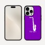 כיסוי בעיצוב אישי עם השם שלך לדגם - Apple iPhone 16 Pro Max בעיצוב סקסופון
