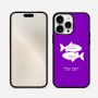 כיסוי בעיצוב אישי עם השם שלך לדגם - Apple iPhone 16 Pro Max בעיצוב מזלות - דגים