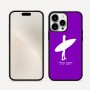 כיסוי בעיצוב אישי עם השם שלך לדגם - Apple iPhone 16 Pro Max בעיצוב גלישה - גלישה