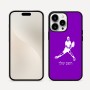 כיסוי בעיצוב אישי עם השם שלך לדגם - Apple iPhone 16 Pro Max בעיצוב שחקן טניס
