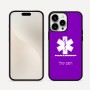 כיסוי בעיצוב אישי עם השם שלך לדגם - Apple iPhone 16 Pro Max בעיצוב חובש