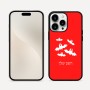 כיסוי בעיצוב אישי עם השם שלך לדגם - Apple iPhone 16 Pro Max בעיצוב עטלפים