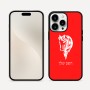 כיסוי בעיצוב אישי עם השם שלך לדגם - Apple iPhone 16 Pro Max בעיצוב ראש סוס