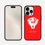 כיסוי בעיצוב אישי עם השם שלך לדגם - Apple iPhone 16 Pro Max בעיצוב פני פנטרה