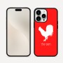 כיסוי בעיצוב אישי עם השם שלך לדגם - Apple iPhone 16 Pro Max בעיצוב תרנגול