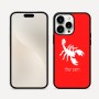 כיסוי בעיצוב אישי עם השם שלך לדגם - Apple iPhone 16 Pro Max בעיצוב עקרב