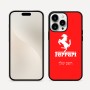 כיסוי בעיצוב אישי עם השם שלך לדגם - Apple iPhone 16 Pro Max בעיצוב פרארי