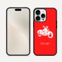 כיסוי בעיצוב אישי עם השם שלך לדגם - Apple iPhone 16 Pro Max בעיצוב הארלי-דיווידסון