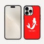 כיסוי בעיצוב אישי עם השם שלך לדגם - Apple iPhone 16 Pro Max בעיצוב בתולת ים - אישה
