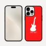 כיסוי בעיצוב אישי עם השם שלך לדגם - Apple iPhone 16 Pro Max בעיצוב גיטרה