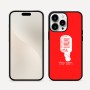 כיסוי בעיצוב אישי עם השם שלך לדגם - Apple iPhone 16 Pro Max בעיצוב מיקרופון