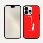 כיסוי בעיצוב אישי עם השם שלך לדגם - Apple iPhone 16 Pro Max בעיצוב סקסופון
