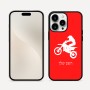 כיסוי בעיצוב אישי עם השם שלך לדגם - Apple iPhone 16 Pro Max בעיצוב מוטוקרוס