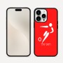 כיסוי בעיצוב אישי עם השם שלך לדגם - Apple iPhone 16 Pro Max בעיצוב כדורגל אולימפי