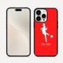 כיסוי בעיצוב אישי עם השם שלך לדגם - Apple iPhone 16 Pro Max בעיצוב שחקנית כדורגל - אישה