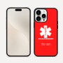 כיסוי בעיצוב אישי עם השם שלך לדגם - Apple iPhone 16 Pro Max בעיצוב חובש