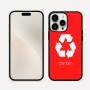 כיסוי בעיצוב אישי עם השם שלך לדגם - Apple iPhone 16 Pro Max בעיצוב למחזר